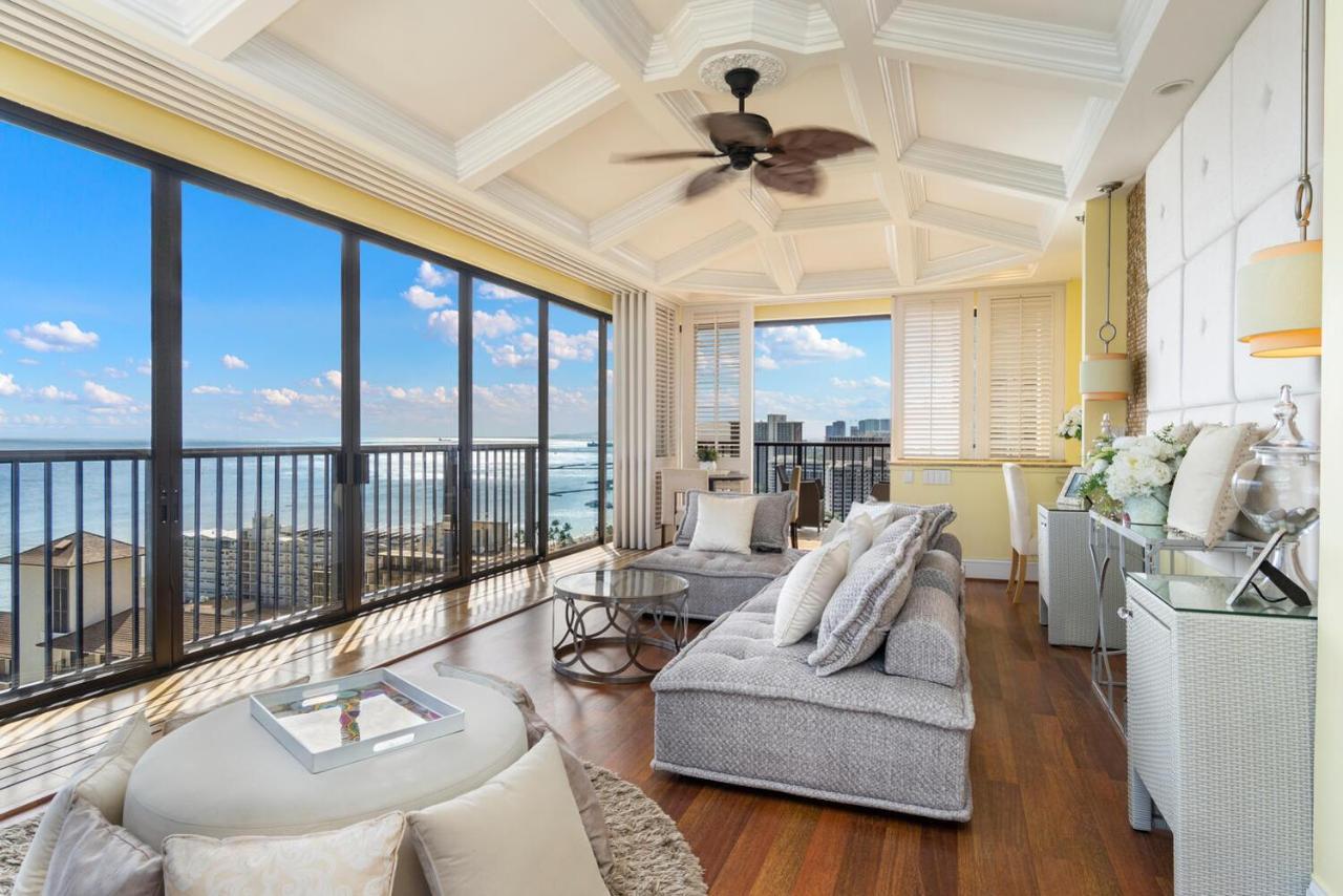 Oceanview Penthouse Suite Honolulu Exterior foto